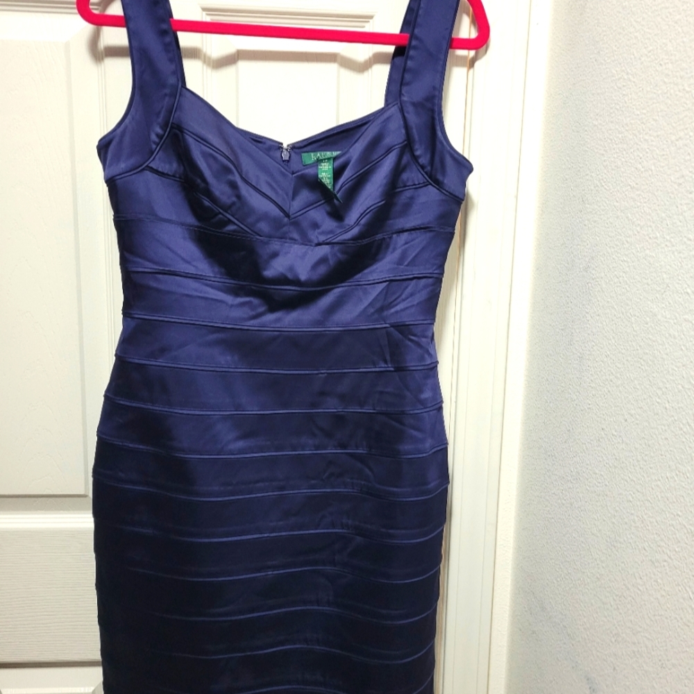 Ralph Lauren Navy Bandage dress